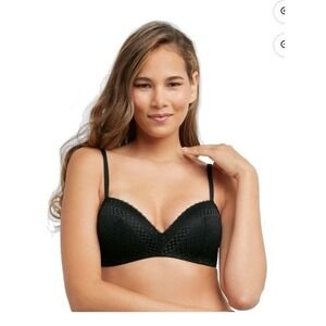 Maidenform Self Expressions‎ SE0583 Convertible Wireless Bra Womens 38D Black